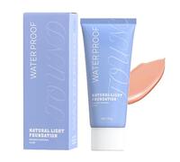 Ten Twenty Liquid Foundation, Ten Twenty Full Coverage Matte Liquid Foundation Oil Control 60g, For All Skin Types (03#)