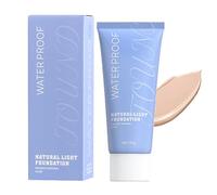 Ten Twenty Liquid Foundation, Ten Twenty Full Coverage Matte Liquid Foundation Oil Control 60g, For All Skin Types (01#)