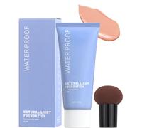 Ten Twenty Liquid Foundation, Ten Twenty Full Coverage Waterproof Liquid Foundation, Oil Control Long Lasting Concealer, 24h Long Lasting Concealer For All Skin Types (03#)