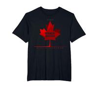 Ten Years of Maple Leaf Magic Canada Cadeau d'anniversaire T-Shirt, Homme Grandes Tailles, Noir, 5X Tall