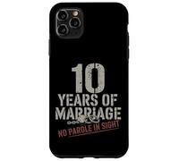 Ten Years Of Marriage 10 year marriage for couples Coque pour iPhone 11 Pro Max