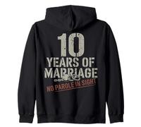 Ten Years Of Marriage 10 year marriage for couples Sweat à Capuche