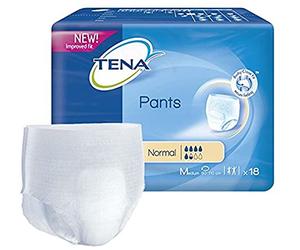 Tena 791568 Normal incontinence couches Pull-Ups pour homme, taille M (lot de 18)