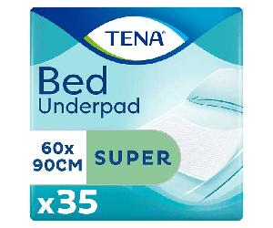 TENA Bed Underpad Alèse Super 60 x 90cm 35 unités