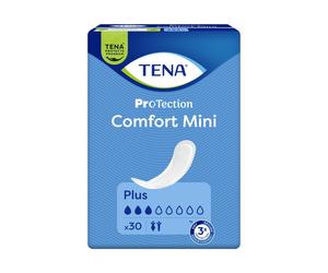 TENA Comfort Mini plus - Protections anatomiques unisexe - Lot de 30 pièces