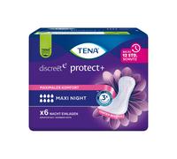 Tena Discret Protect + Maxi Nuit Slipeinlagen 6x 6 = 36 Pièces Nuit Slipeinlagen