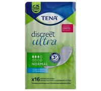 Tena Discreet Ultra Normal Lot de 16 serviettes hygiéniques