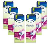 Tena Discret Protège-slips 6x 24 Pièce Incontinence Ultra Mini Plus 3 Fois Coque