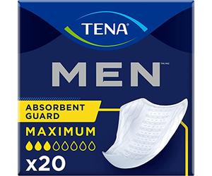 Tena For Men Level 2 Lot de 2 paquets de 20 = 40 serviettes