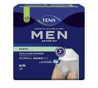 TENA Hommes Slip Active Fit Normal Small - Medium 772702 Culotte D'Incontinence 12 pc(s)
