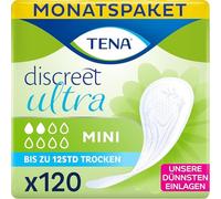 TENA Lady Discreet Lot de 120 serviettes d'incontinence pour femme