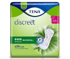 TENA Lady Discreet Serviette Hygiénique Normal 24 unités
