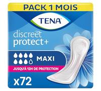 Tena Protection urinaire femme – Lady Maxi – 72 pièces (Pack 6 sachets)