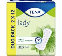 Tena Lady Normal Pads Lot De 24 Serviettes