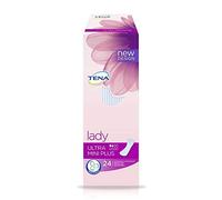 TENA - Lady Protège Slip Incontinence Ultra Mini Plus 24 Protèges - Lot De 4 - Livraison Gratuite