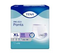 TENA Lot de 4 paquets de 10 culottes Maxi | Taille XL | 8 gouttes haute capacité d'absorption | Culottes d'incontinence
