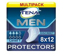 Tena Men - Protections absorbantes Niveau 1 - Étui de 8 paquets de 12