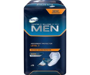 Tena Men Active Fit Pansement Pertes Importantes D'Urine Level 3 16 Pansements