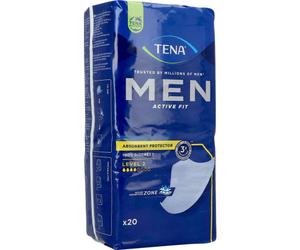 Tena Men Active Fit Pansement Pertes Modérées D'Urine Level 2 20 Pansements