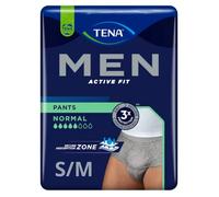 Tena Men Active Fit Pantalons Normaux Absorbants Pour Homme Taille S/M Emballage