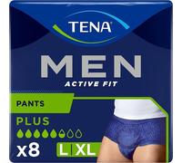 Tena Men Active Fit Plus Taille L-XL Absorbants Homme Paquet De 8Pz