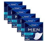 Tena Men Active Fit Protection Absorbante Niveau 1- Taille Unique - Lot de 6 x 24 unités
