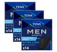 Tena Men Active Fit Protection Discrète Extra Light 14 unités Lot de 3