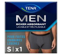 Tena Men Boxer Absorbant Lavable Réutilisable - Gris - Taille S