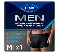 Tena Men Boxer lavable Noir Taille M