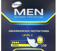 Tena men Niveau 2 Lot de 10 protections pour fuites urinaires légères à moyennes