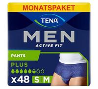 Tena Men Niveau 4 Medium Sous-vêtements pour Fuites Urinaires / Incontinence (Pack 1 mois de 48 Sous-vêtements)