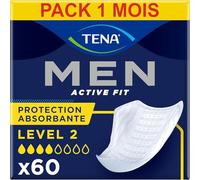 TENA Men Protections Absorbantes Niveau 2-60 Protections (Pack 1 Mois)