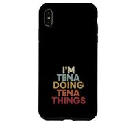Tena Name Tena Personalized Name First Given Coque pour iPhone XS Max