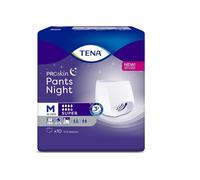 Tena Pantalons Nuit Super Couches À Culotte Jetables Taille M 10 Pcs.