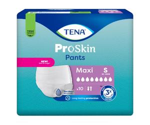 TENA Pants Maxi - Couches-culottes adulte - 10 pièces - Slips absorbants jetables