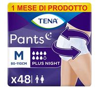 TENA Pants Plus Night Lot de4 x 12 protections Culottes Plus Night, Taille M