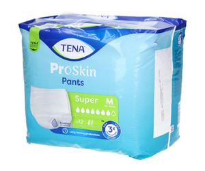 TENA Pants Super M - Culotte d'incontinence pour fuites urinaires moyennes à sévères 12 pc(s)