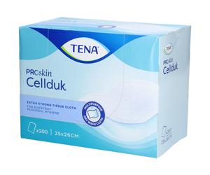 TENA Proskin Cellduk Lingettes 25 x 26cm 200 pc(s)