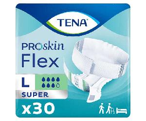 TENA Proskin Flex Change Avec Ceinture Super Taille L 30 unités