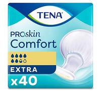 TENA ProSkin Lot de 2 packs de 40 serviettes de protection confortables Extra
