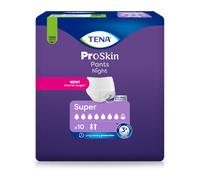 Tena Proskin Pants Night Super Large - 4 paquets de 10 protections
