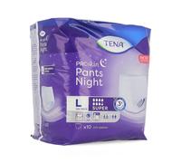 TENA ProSkin Pants Nuit Super Large Serviette hygienique 10 pc(s)