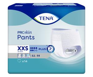 Tena ProSkin Pants Plus Sous-Vêtement Absorbant Taille XXS 14 Pièces