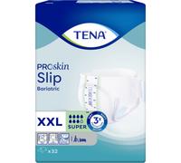 Tena ProSkin Slip Barriatric Super Incontinence Urinaire Taille 2XL 32 Pièces