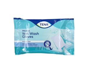 TENA® ProSkin Wet Wash Gloves Sans parfum Gant(S) 8 pc(s)