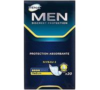 TENA Men Protections absorbantes Active Fit Niveau 2 Taille unique 20 unités
