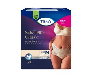 TENA Silhouette Classic Plus Crème Taille M - 2x9 pièces