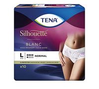 TENA - Silhouette Culotte Incontinence Normal Large 10 Culottes - Lot De 3 - Vendu Par Lot