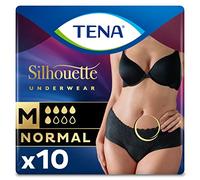 Tena Silhouette Pants Normal Noir Tg. M De 10 Pièces Vie Basse