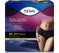 Tena Silhouette Noir Culotte Taille Basse Noir Taille M Paquet De 10 Pcs